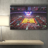 NC State Wolfpacks Stadium Canvas Prints PNC Arena Wall Art,Sport Stadium Art Prints, Fan Gift, Wall Decor
