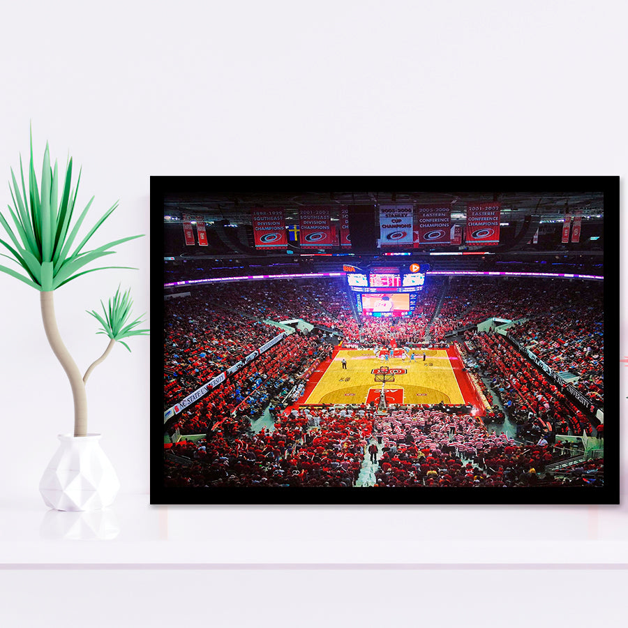 NC State Wolfpacks Stadium Art Prints PNC Arena Wall Art,Sport Stadium Art Prints, Fan Gift, Wall Decor