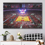 NC State Wolfpacks Stadium Canvas Prints PNC Arena Wall Art,Sport Stadium Art Prints, Fan Gift, Wall Decor