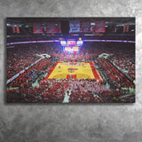 NC State Wolfpacks Stadium Canvas Prints PNC Arena Wall Art,Sport Stadium Art Prints, Fan Gift, Wall Decor