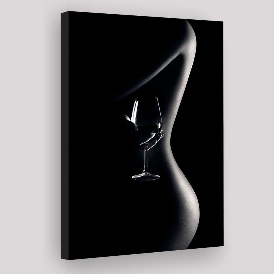 Noir Beauty Canvas Prints Wall Art Home Decor - Painting Canvas,Art Prints, Ready to hang