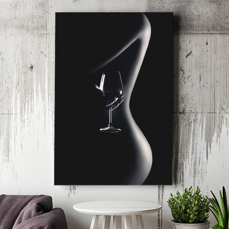 Noir Beauty Canvas Prints Wall Art Home Decor - Painting Canvas,Art Prints, Ready to hang