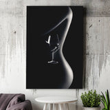 Noir Beauty Canvas Prints Wall Art Home Decor - Painting Canvas,Art Prints, Ready to hang