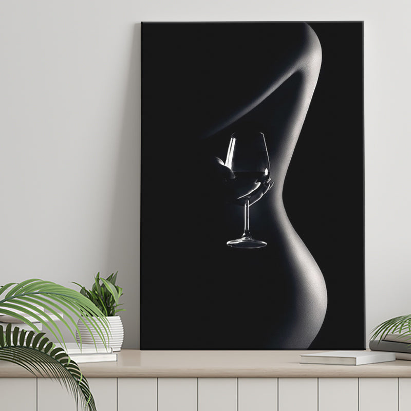 Noir Beauty Canvas Prints Wall Art Home Decor - Painting Canvas,Art Prints, Ready to hang