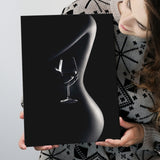 Noir Beauty Canvas Prints Wall Art Home Decor - Painting Canvas,Art Prints, Ready to hang