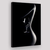 Noir Beauty Canvas Prints Wall Art Home Decor - Painting Canvas,Art Prints, Ready to hang