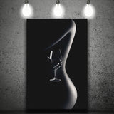 Noir Beauty Canvas Prints Wall Art Home Decor - Painting Canvas,Art Prints, Ready to hang