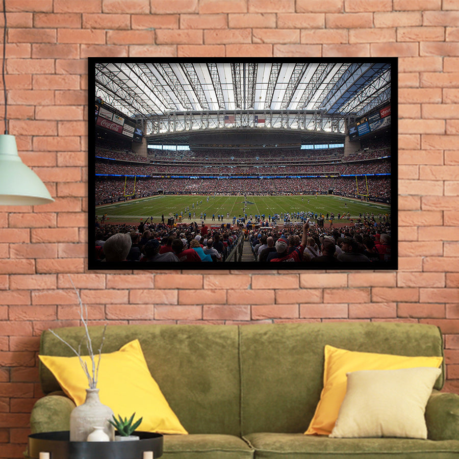 NRG Stadium Art Prints Reliant Park Wall Art Houston,Sport Stadium Art Prints, Fan Gift, Wall Decor