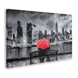 Ny In Love In Red Canvas Wall Art - Canvas Prints, Prints for Sale, Canvas Painting, Canvas On Sale