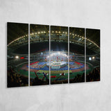 Nanjing Olympic Sports Center, Stadium Canvas, Sport Art, Gift for him, Multi Panels B, Canvas Prints Wall Art Decor