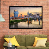 Nashville Attractive City Framed Art Prints Wall Decor - Painting Prints, Framed Picture, Home Decor