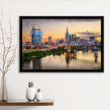 Nashville Attractive City Framed Canvas Prints Wall Art Decor - Paiting Canvas, Art Prints, Floating Frame