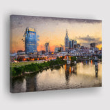 Nashville Attractive City Canvas Prints Wall Art Decor - Paiting Canvas, Art Prints, Wall Decor, For Sale