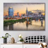 Nashville Attractive City Canvas Prints Wall Art Decor - Paiting Canvas, Art Prints, Wall Decor, For Sale