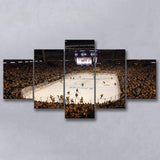 Nashville Predators Stadium Canvas Prints Bridgestone Arena Wall Art Hockey,Multi Panels,Sport Stadium Art Prints, Fan Gift