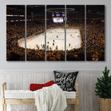 Nashville Predators Stadium Canvas Prints Bridgestone Arena Wall Art Hockey,Multi Panels B,Sport Stadium Art Prints, Fan Gift