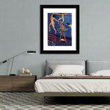 Nasturtiums. Panel The Dance By Henri Matisse-Canvas Art,Art Print,Framed Art,Plexiglass cover