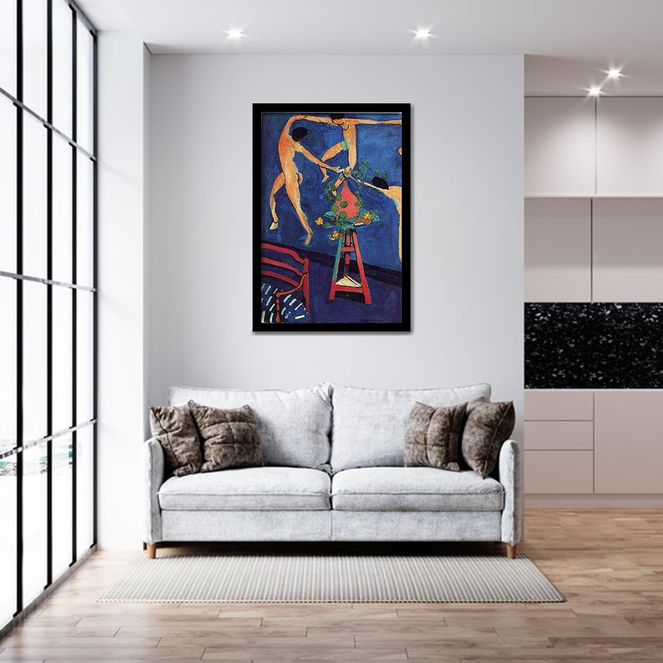 Nasturtiums. Panel The Dance By Henri Matisse-Art Print,Frame Art,Plexiglass Cover