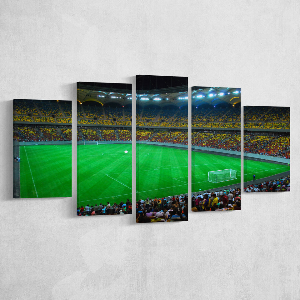 National Arena Bucharest, Stadium Canvas, Sport Art, Large Canvas, Multi Panels, Canvas Prints Wall Art Decor