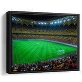 National Arena Bucharest, Stadium Canvas, Sport Art, Gift for him, Framed Canvas Prints Wall Art Decor, Framed Picture