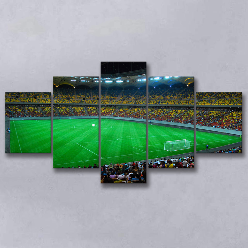 National Arena Bucharest, Stadium Canvas, Sport Art, Large Canvas, Multi Panels, Canvas Prints Wall Art Decor