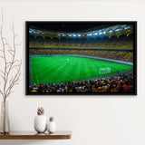 National Arena Bucharest, Stadium Canvas, Sport Art, Gift for him, Framed Canvas Prints Wall Art Decor, Framed Picture