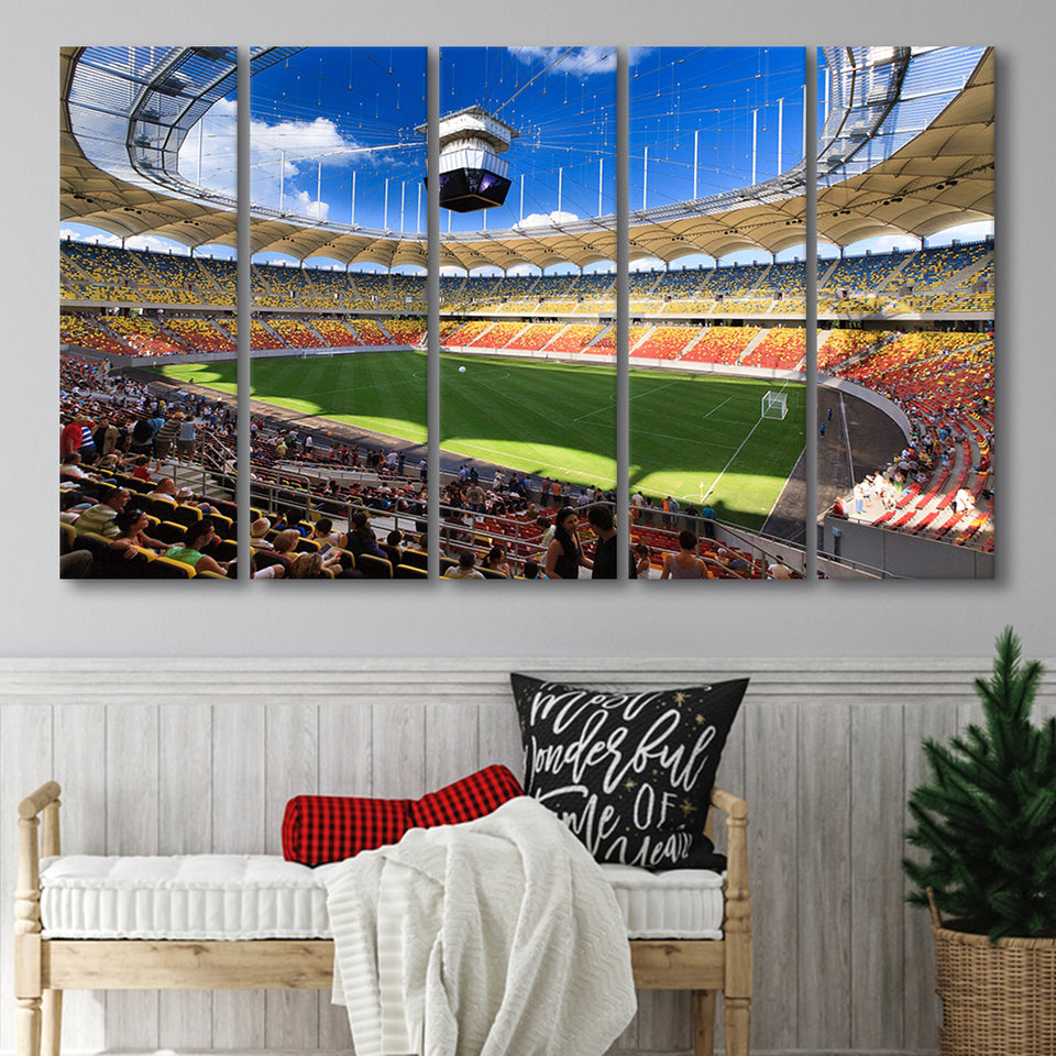 National Arena, Stadium Canvas, Sport Art, Gift for him, Multi Panels B, Canvas Prints Wall Art Decor
