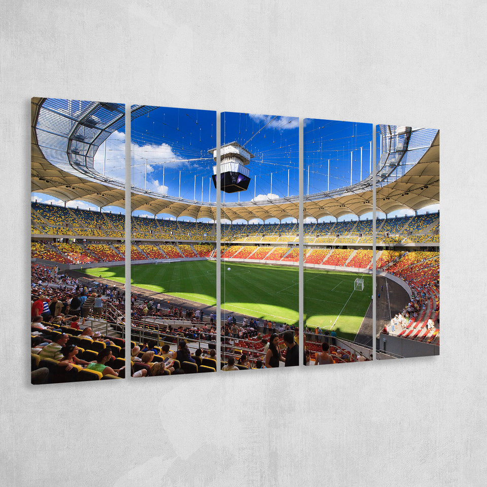 National Arena, Stadium Canvas, Sport Art, Gift for him, Multi Panels B, Canvas Prints Wall Art Decor