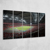 National Football Stadium, Stadium Canvas, Sport Art, Gift for him,100 Multi Panels B, Canvas Prints Wall Art Decor