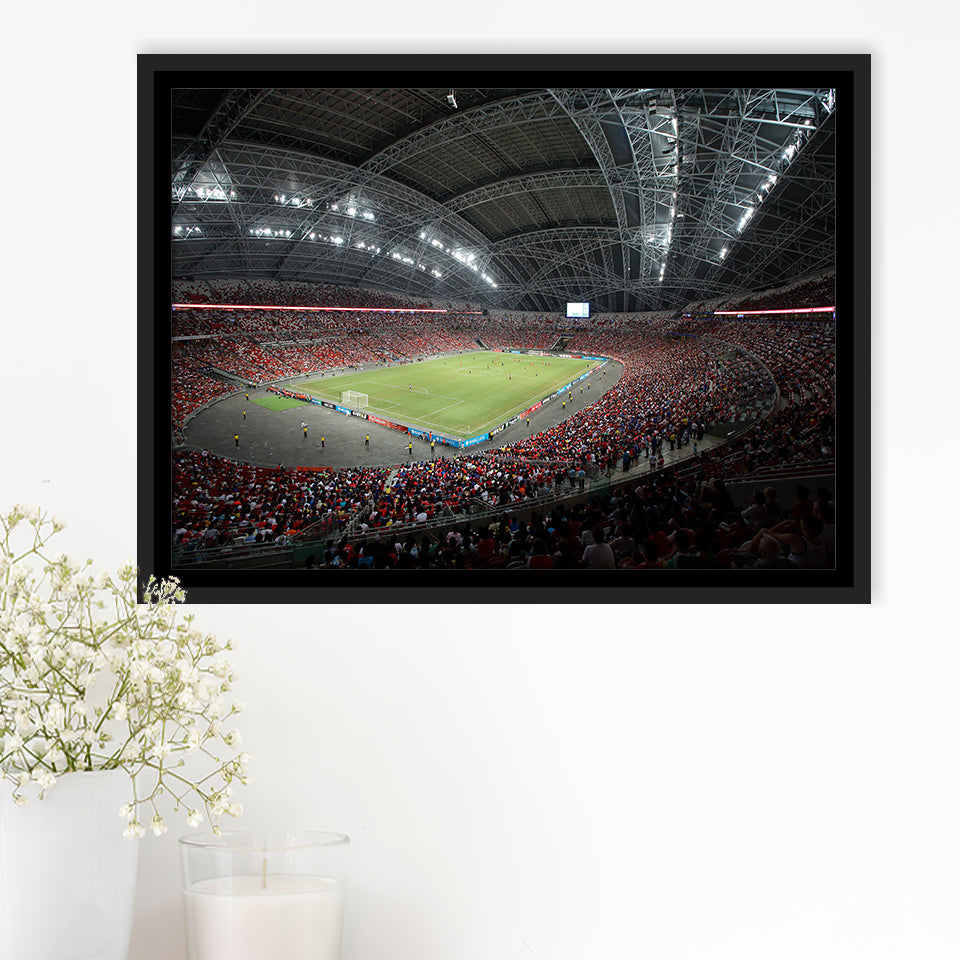National Football Stadium, Stadium Canvas, Sport Art, Gift for him,100 Framed Canvas Prints Wall Art Decor, Framed Picture