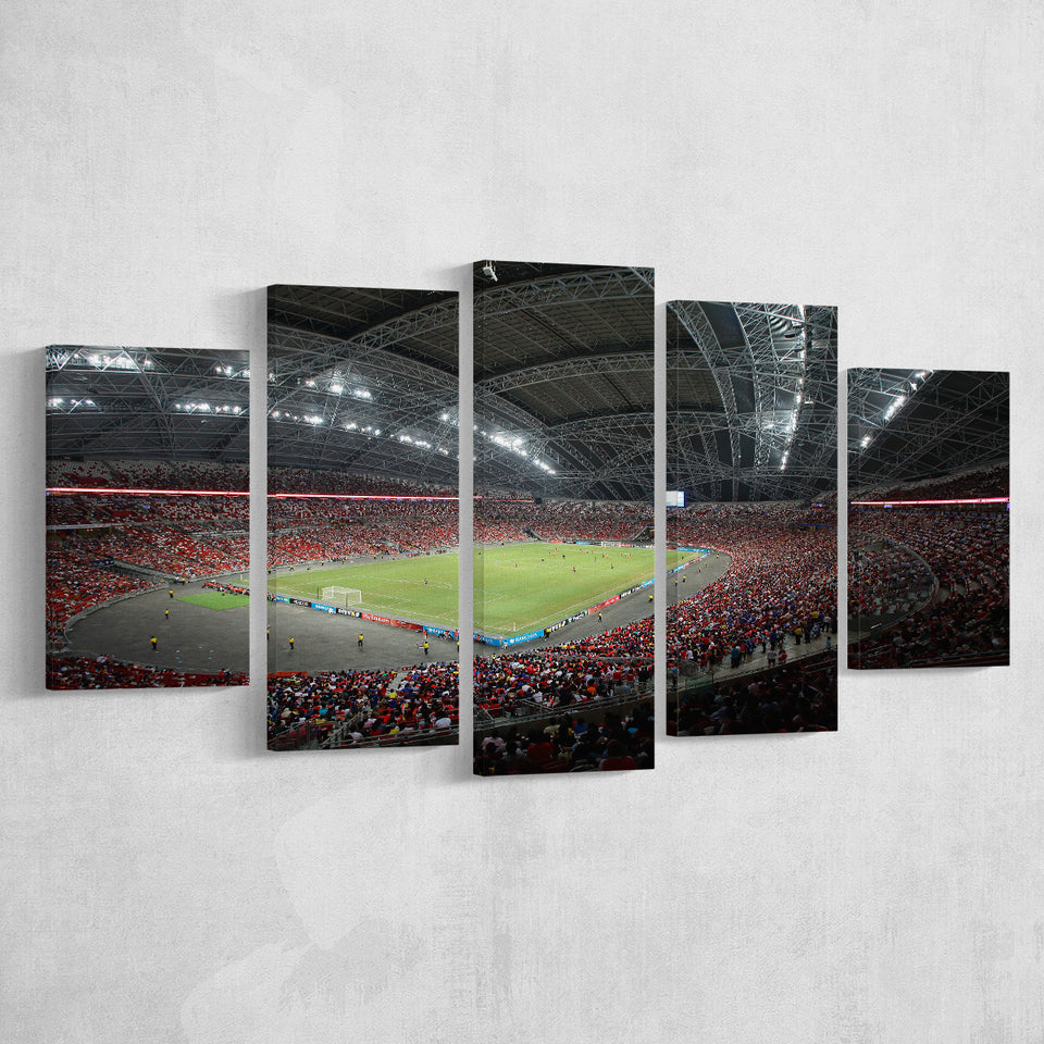National Football Stadium, Stadium Canvas, Sport Art, Large Canvas,V1 Multi Panels, Canvas Prints Wall Art Decor