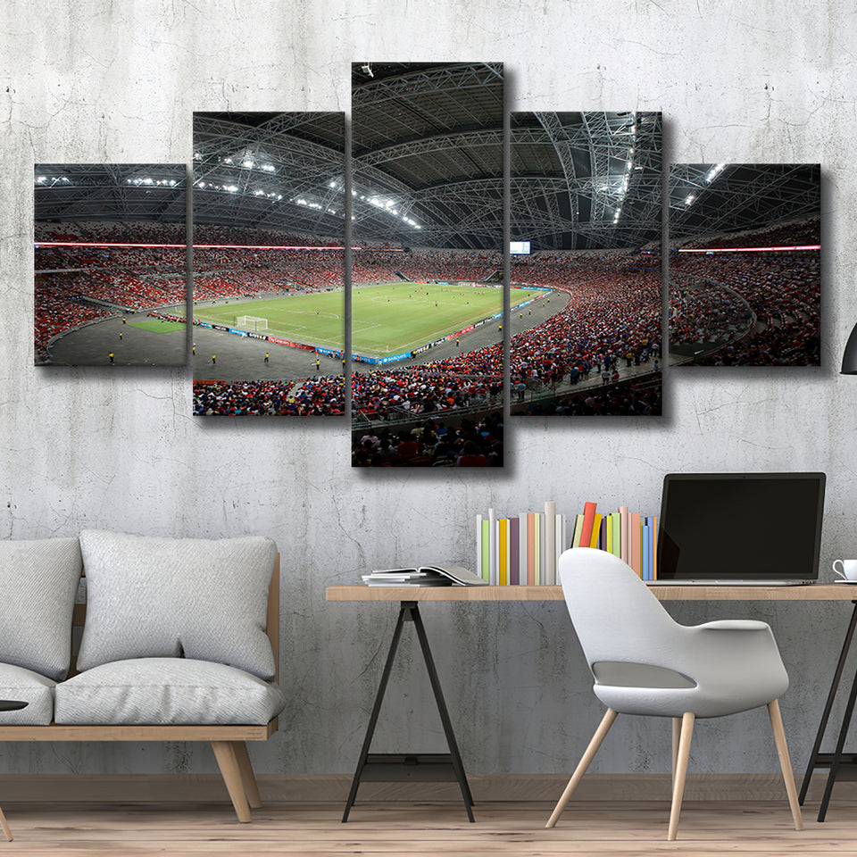 National Football Stadium, Stadium Canvas, Sport Art, Large Canvas,V1 Multi Panels, Canvas Prints Wall Art Decor