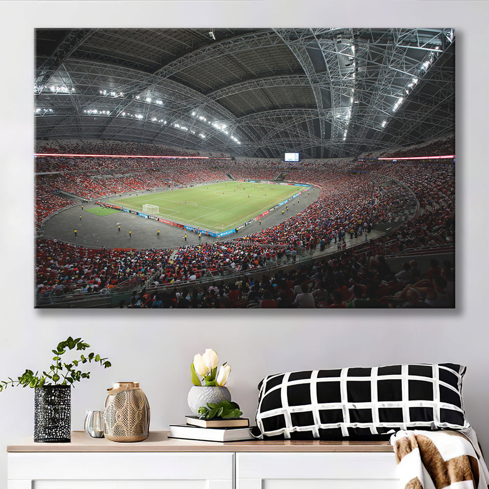 National Football Stadium, Stadium Canvas, Sport Art, Gift for him,V1 Fan Gift, Canvas Prints Wall Art Decor