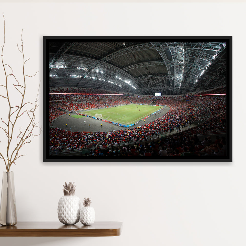 National Football Stadium, Stadium Canvas, Sport Art, Gift for him,100 Framed Canvas Prints Wall Art Decor, Framed Picture