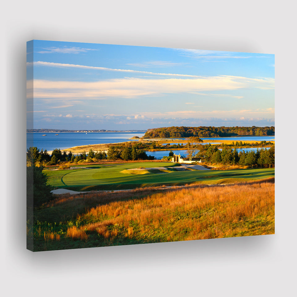 National Golf Links Of America Hole 17, Southampton, New York, Golf Art Print, Golf Lover, Canvas Prints Wall Art Decor