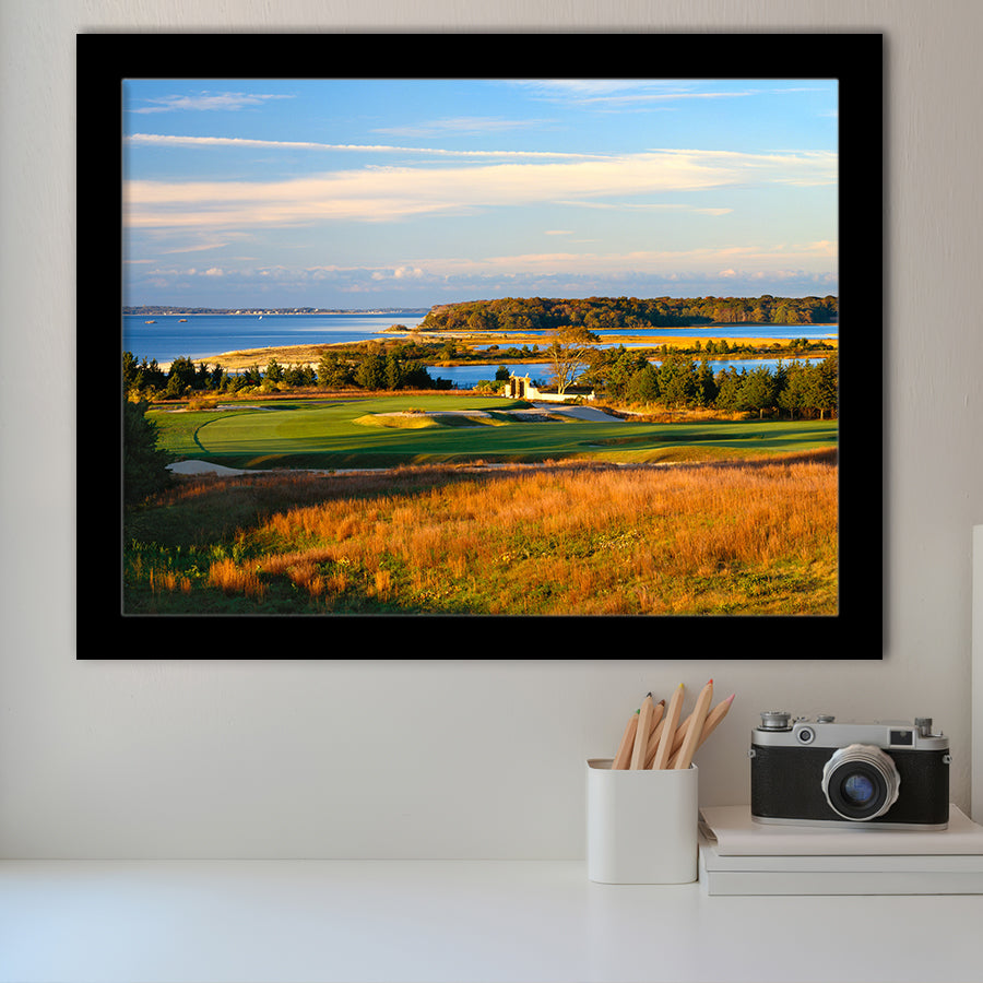 National Golf Links Of America Hole 17, Southampton, New York, Golf Sport Print, Golf Lover, Framed Art Prints Home Decor