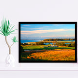 National Golf Links Of America Hole 17, Southampton, New York, Golf Sport Print, Golf Lover, Framed Art Prints Home Decor
