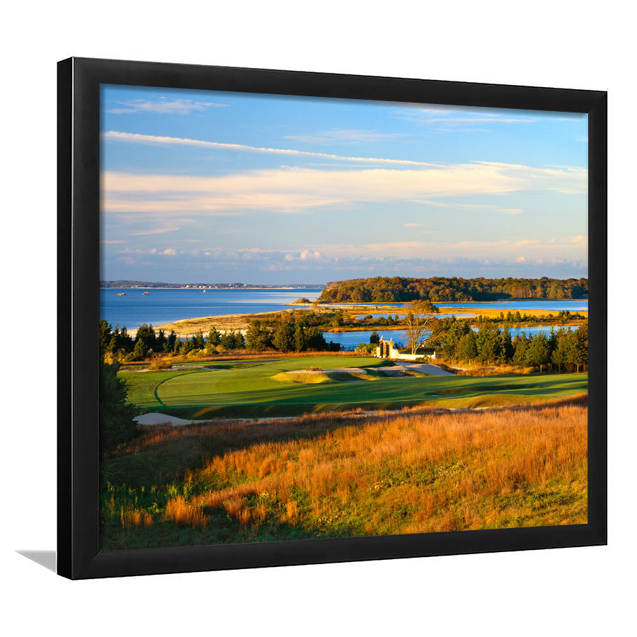 National Golf Links Of America Hole 17, Southampton, New York, Golf Sport Print, Golf Lover, Framed Art Prints Home Decor