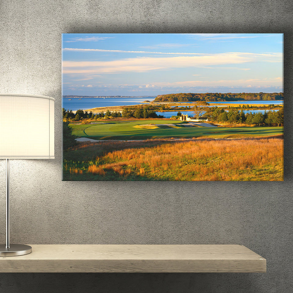 National Golf Links Of America Hole 17, Southampton, New York, Golf Art Print, Golf Lover, Canvas Prints Wall Art Decor