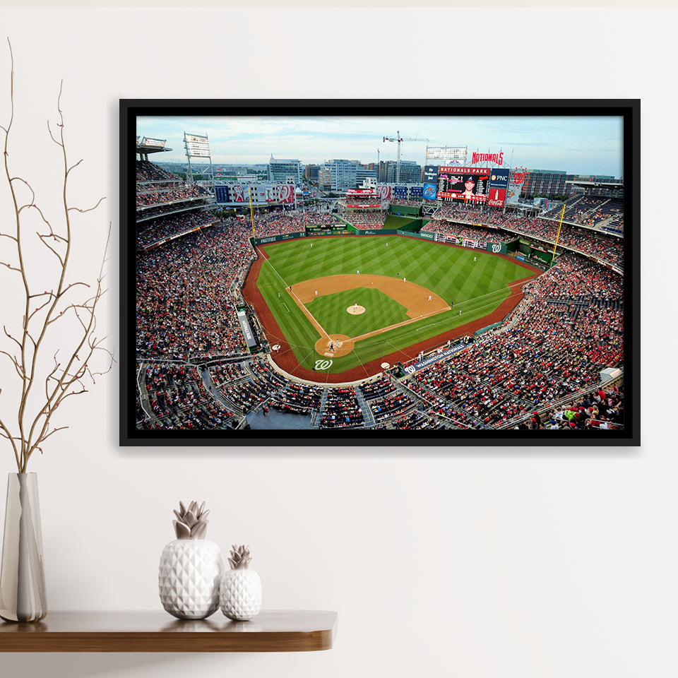 National Park Washington Dc, Stadium Canvas, Sport Art, Gift for him, Framed Canvas Prints Wall Art Decor, Framed Picture