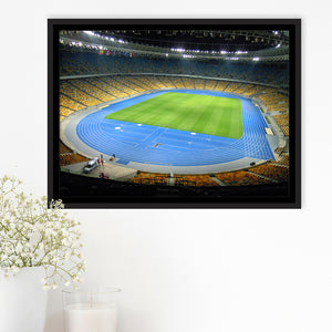 National Sports Complex, Stadium Canvas, Sport Art, Gift for him, Framed Canvas Prints Wall Art Decor, Framed Picture