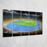 National Sports Complex, Stadium Canvas, Sport Art, Gift for him, Multi Panels B, Canvas Prints Wall Art Decor