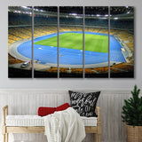 National Sports Complex, Stadium Canvas, Sport Art, Gift for him, Multi Panels B, Canvas Prints Wall Art Decor