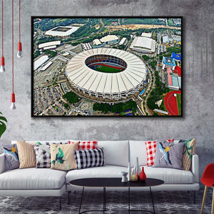 National Stadium Bukit Jalil, Stadium Canvas, Sport Art, Gift for him, Framed Canvas Prints Wall Art Decor, Framed Picture