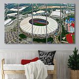 National Stadium Bukit Jalil, Stadium Canvas, Sport Art, Gift for him, Multi Panels B, Canvas Prints Wall Art Decor
