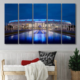 National Stadium in Bukit Jalil, Stadium Canvas, Sport Art, Gift for him, Multi Panels B, Canvas Prints Wall Art Decor