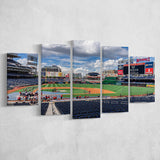 Nationals Park Stadium Canvas Prints Washington Nationals Wall Art Baseball,Multi Panels,Sport Stadium Art Prints, Fan Gift