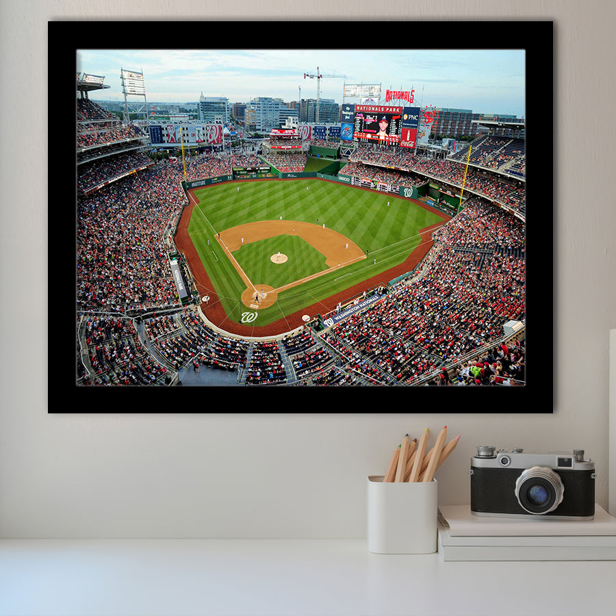 Nationals Park, Stadium Canvas, Sport Art, Gift for him, Framed Art Prints Wall Art Decor, Framed Picture