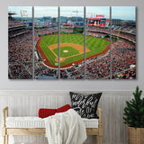Nationals Park, Stadium Canvas, Sport Art, Gift for him, Multi Panels B, Canvas Prints Wall Art Decor