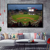Nationals Park Stadium Framed Canvas Prints Washington Nationals Wall Art,Sport Stadium Art Prints, Fan Gift